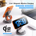 3-in-1 MagSafe Wireless Charging Station - Fast Charge for iPhone, AirPods & Apple Watch