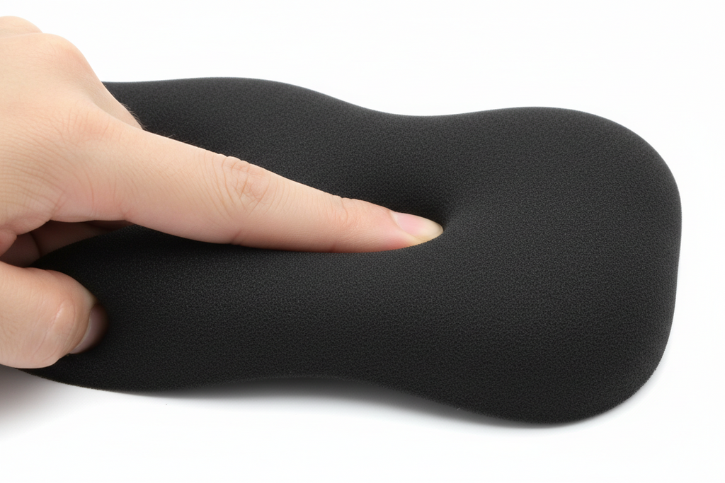 Ergonomic Keyboard Wrist Rest — Memory Foam | Non-Slip Base | Full-Size & Compact