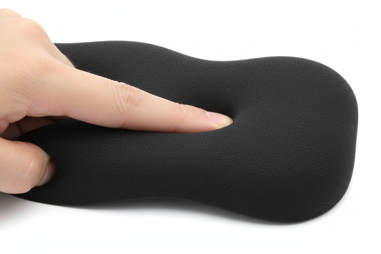 Ergonomic Keyboard Wrist Rest — Memory Foam | Non-Slip Base | Full-Size & Compact