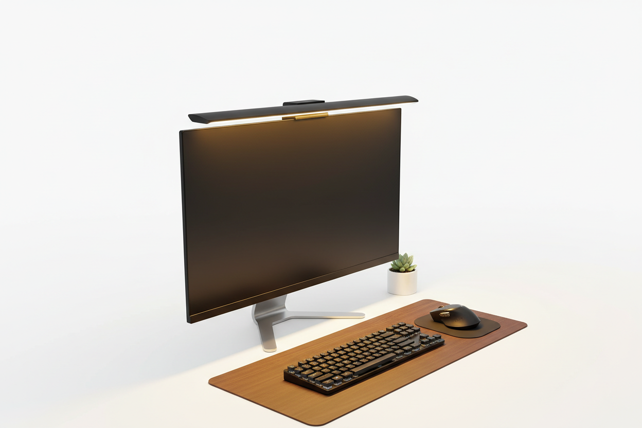 LED Monitor Light Bar — USB Powered | Adjustable Color Temperature | Zero Screen Glare